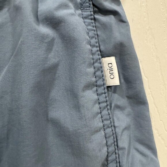 Onia The Calder Swim Trunks Shorts Men's Size Small S Lined Drawstring Blue - Picture 7 of 12